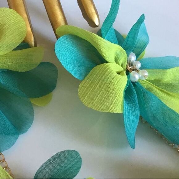 New! FP Seista Fabric Earrings - Picture 3 of 9